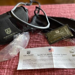 NWOT Men’s Revision Military Sun & Safety Glasses
